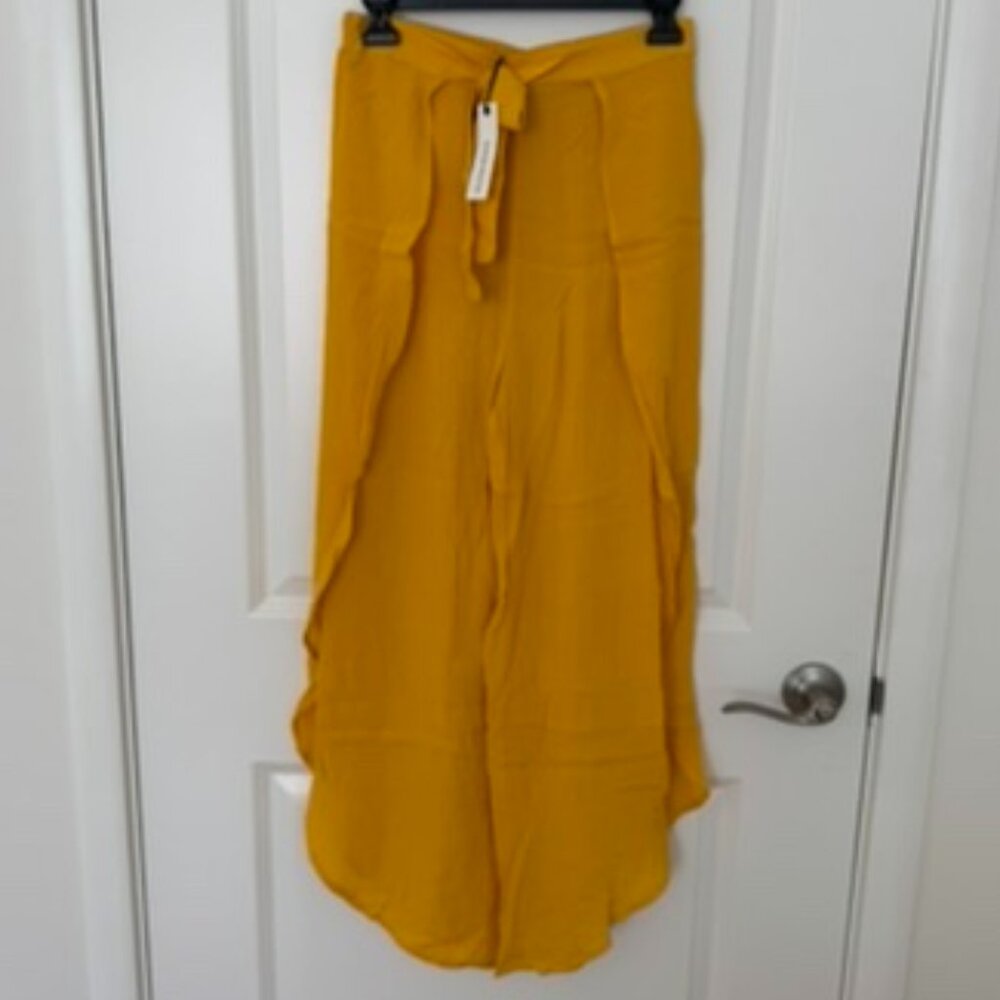 Yellow Tie Pants